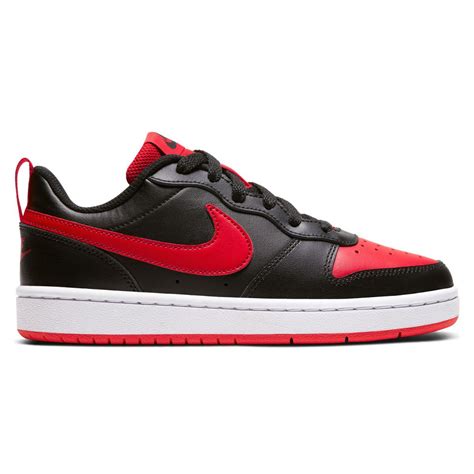 nike court borough low 2 sneakers wit kinderen|court borough low 2 black.